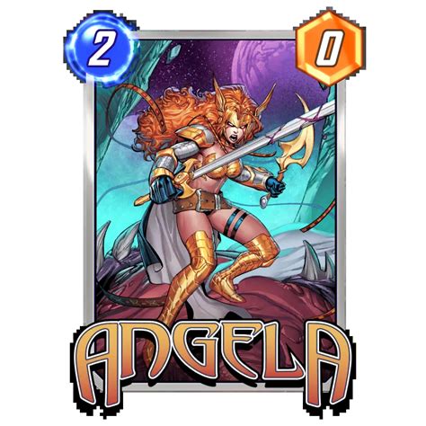 angela marvel snap|Angela Marvel Snap Card Variant